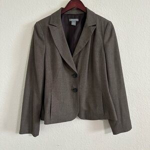 Ann Taylor Brown Blazer